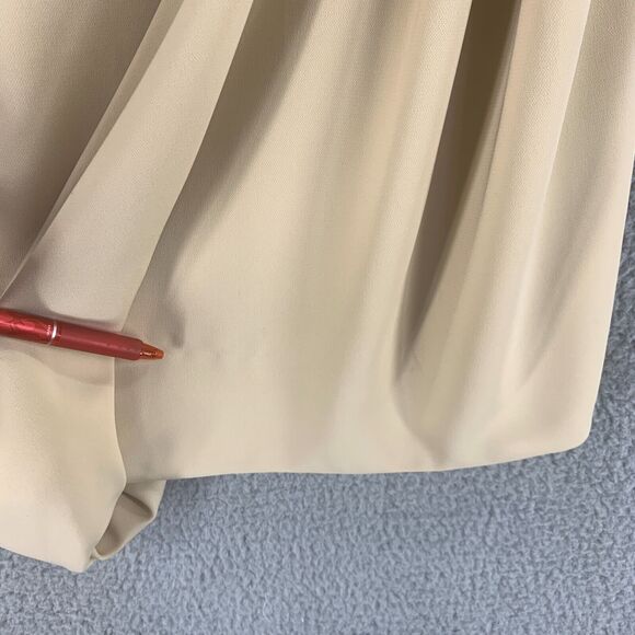 Just Cavalli Formal dress Sz 40 Small Nude Evening Party One Shoulder Draped - Picture 2 of 16